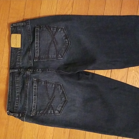 Aeropostale Aero Bayla Skinny Women's 1/2 Regular Dark Low Rise Stretch Jeans - Picture 6 of 7